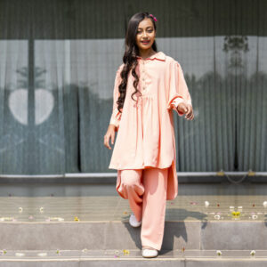 Girls Salmon Color Tops